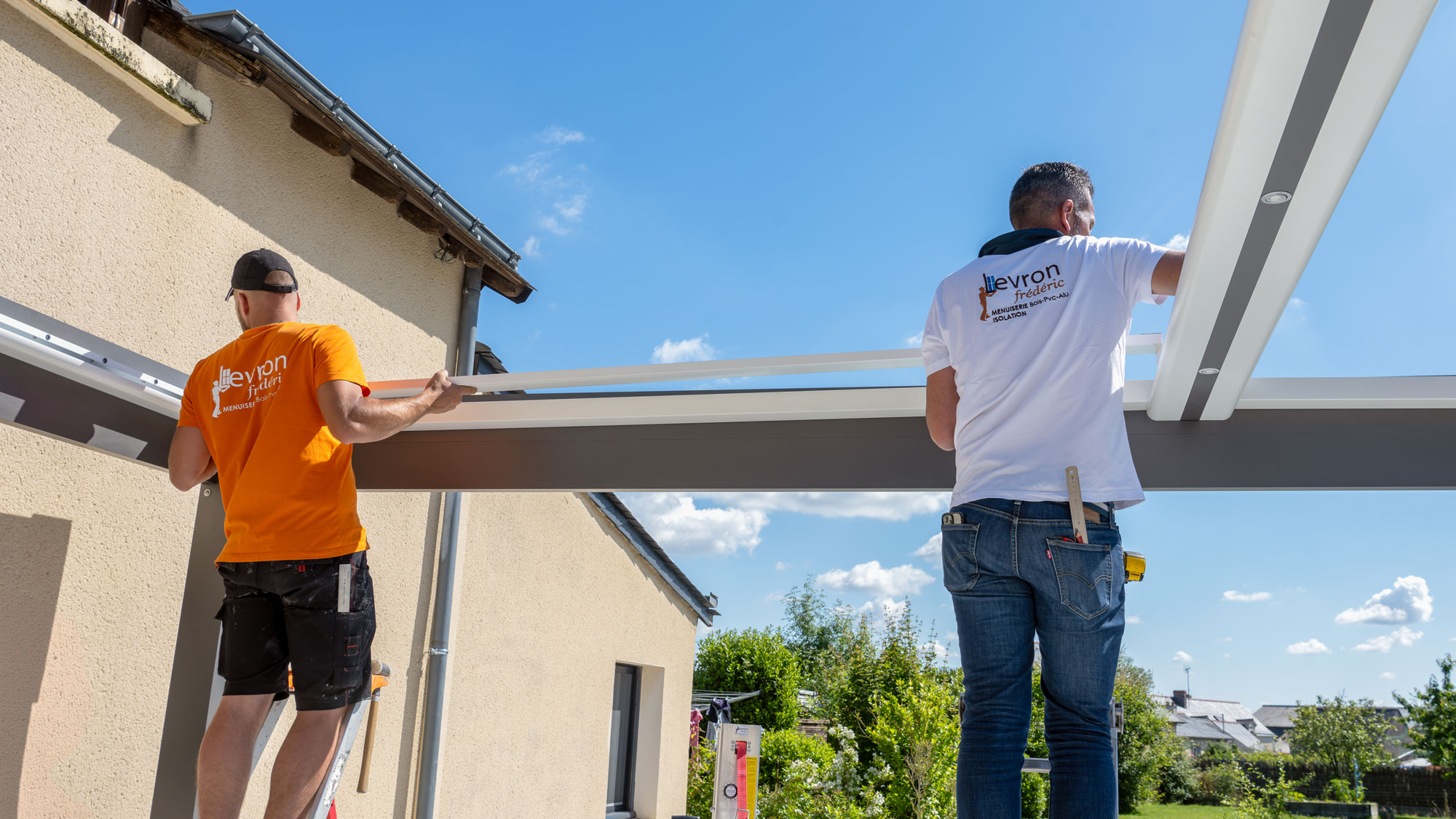 Installation de pergola à Angers